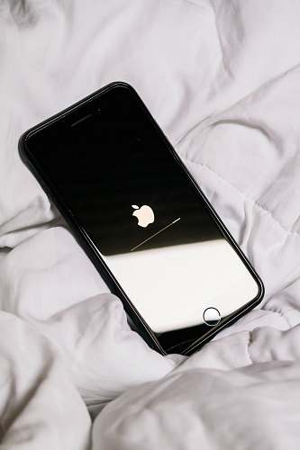 brazil turned-off black iPhone computer